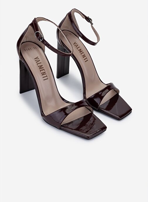 Valmenti Kadın Bordo Topuklu Ayakkabı - Görsel 3