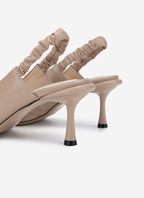 Valmenti Kadın Vizon Topuklu Ayakkabı - Görsel 5