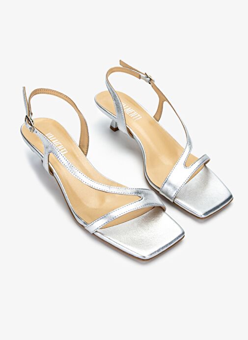 Valmenti Kadın Lame Topuklu Ayakkabı - Görsel 3