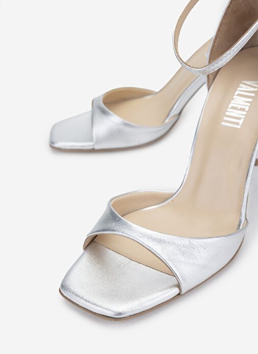 Valmenti Kadın Lame Topuklu Ayakkabı - Görsel 4