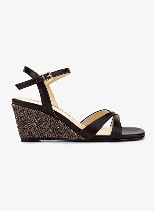 Valmenti Kadın Kahverengi Topuklu Ayakkabı - Görsel 2