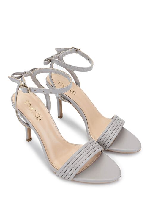 Tamer Tanca Kadın Hakiki Deri Vizon Topuklu Ayakkabı - Görsel 3