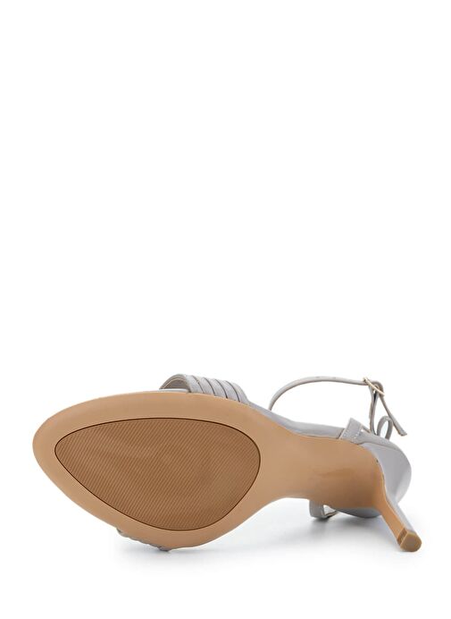 Tamer Tanca Kadın Hakiki Deri Vizon Topuklu Ayakkabı - Görsel 6