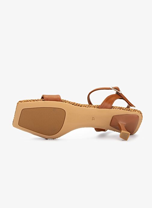 Valmenti Kadın Taba Topuklu Ayakkabı - Görsel 7