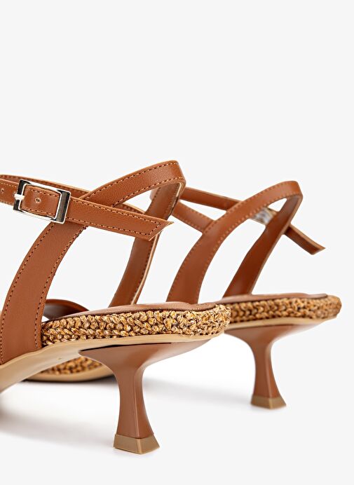 Valmenti Kadın Taba Topuklu Ayakkabı - Görsel 6