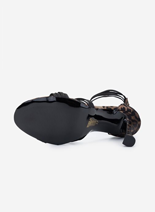 Valmenti Kadın Leopar Topuklu Ayakkabı - Görsel 6