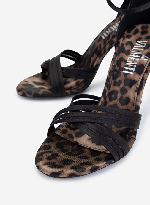 Valmenti Kadın Leopar Topuklu Ayakkabı - Görsel 4