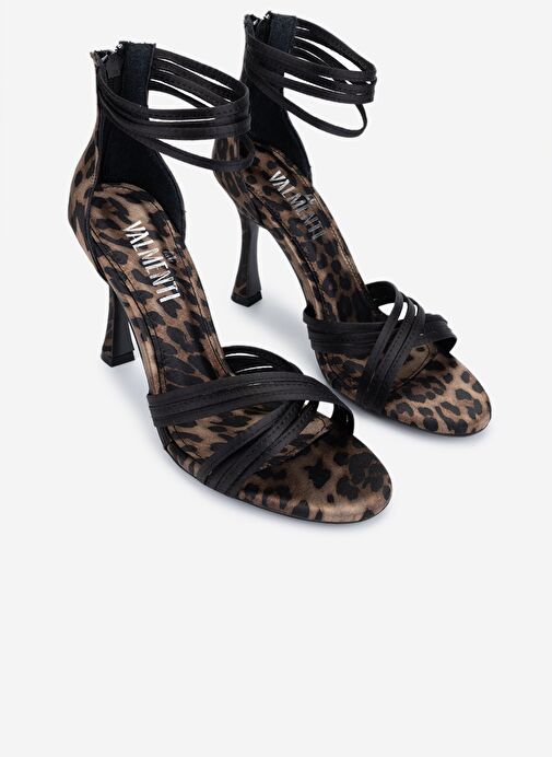 Valmenti Kadın Leopar Topuklu Ayakkabı - Görsel 3