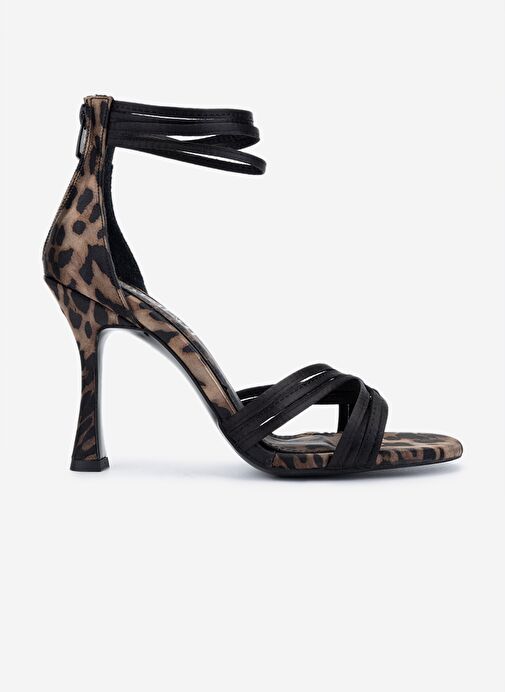 Valmenti Kadın Leopar Topuklu Ayakkabı - Görsel 2