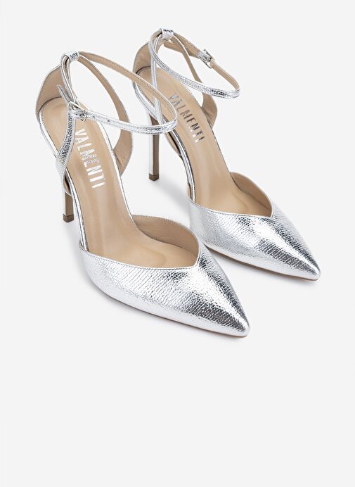 Valmenti Kadın Lame Topuklu Ayakkabı - Görsel 3