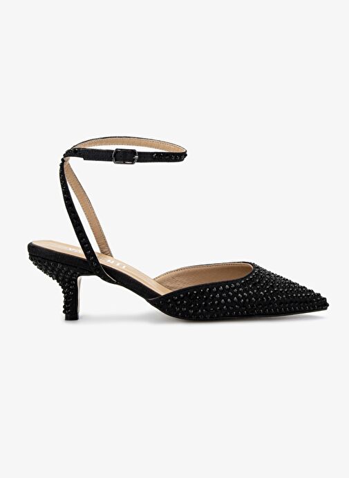 Valmenti Kadın Siyah Topuklu Ayakkabı - Görsel 2