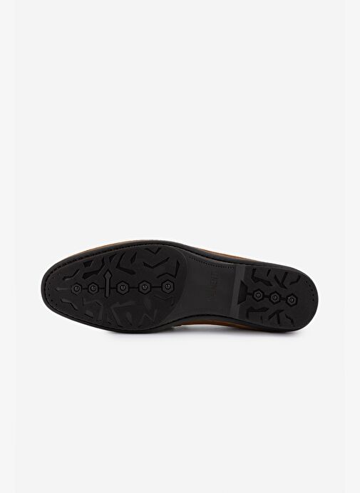 Valmenti Erkek Hakiki Deri Kahverengi Loafer Ayakkabı - Görsel 5