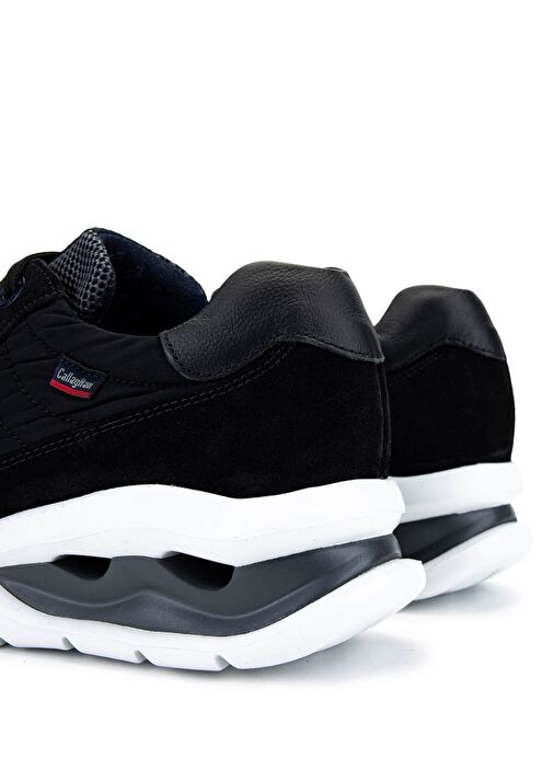 CALLAGHAN Erkek Deri & Tekstil Siyah Sneakers & Spor Ayakkabı - Görsel 6