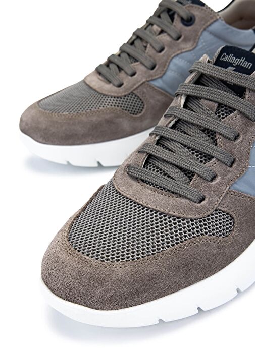 CALLAGHAN Erkek Deri & Tekstil Gri Sneakers & Spor Ayakkabı - Görsel 5