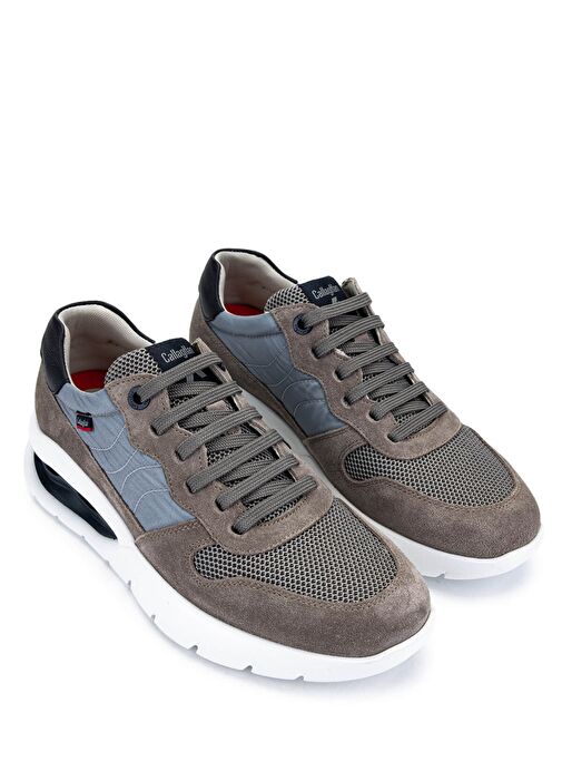 CALLAGHAN Erkek Deri & Tekstil Gri Sneakers & Spor Ayakkabı - Görsel 3