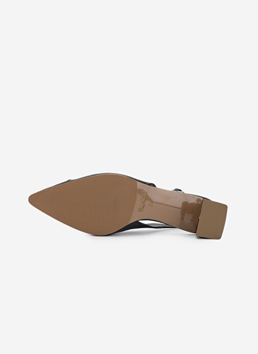 Valmenti Kadın Siyah Topuklu Ayakkabı - Görsel 6