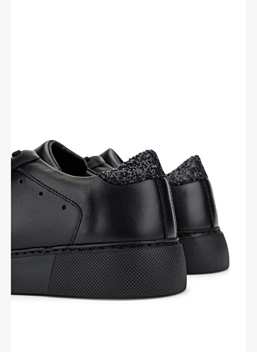 Tamer Tanca Kadın Deri/Tekstil Siyah Sneakers & Spor Ayakkabı - Görsel 6