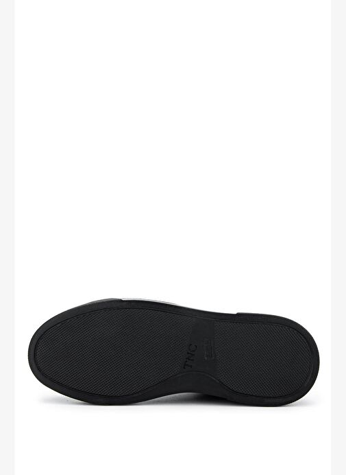 Tamer Tanca Kadın Deri/Tekstil Siyah Sneakers & Spor Ayakkabı - Görsel 4