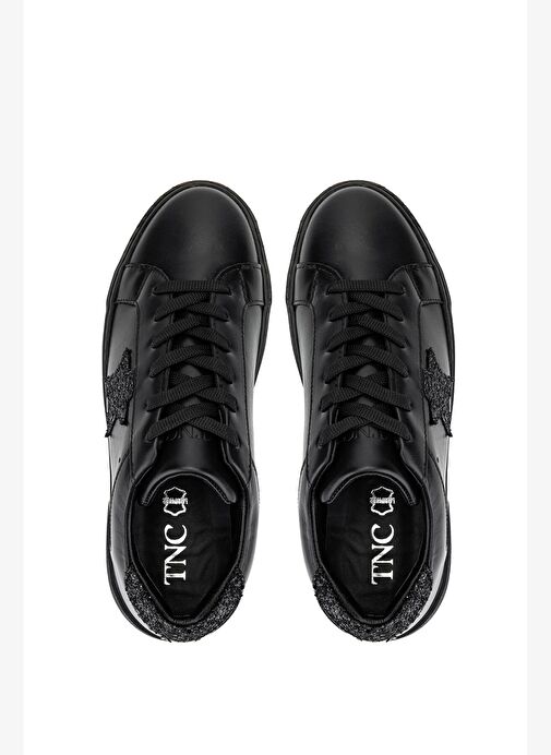 Tamer Tanca Kadın Deri/Tekstil Siyah Sneakers & Spor Ayakkabı - Görsel 7