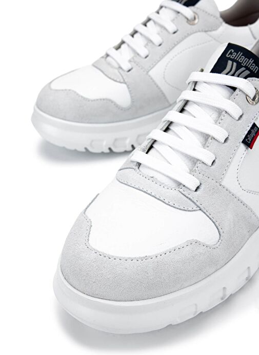 CALLAGHAN Erkek Hakiki Deri Beyaz Sneakers & Spor Ayakkabı - Görsel 5