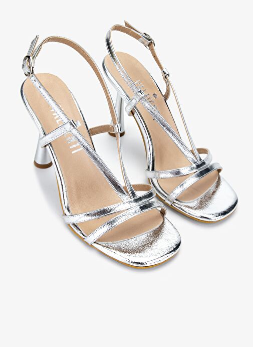 Valmenti Kadın Lame Topuklu Ayakkabı - Görsel 3