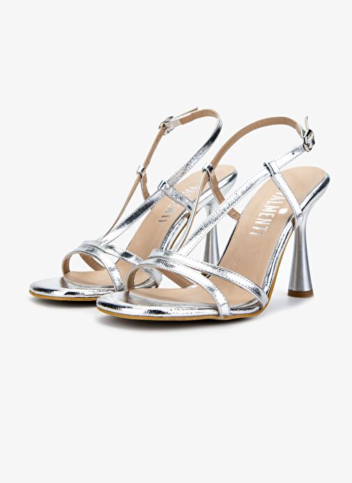 Valmenti Kadın Lame Topuklu Ayakkabı - Görsel 5