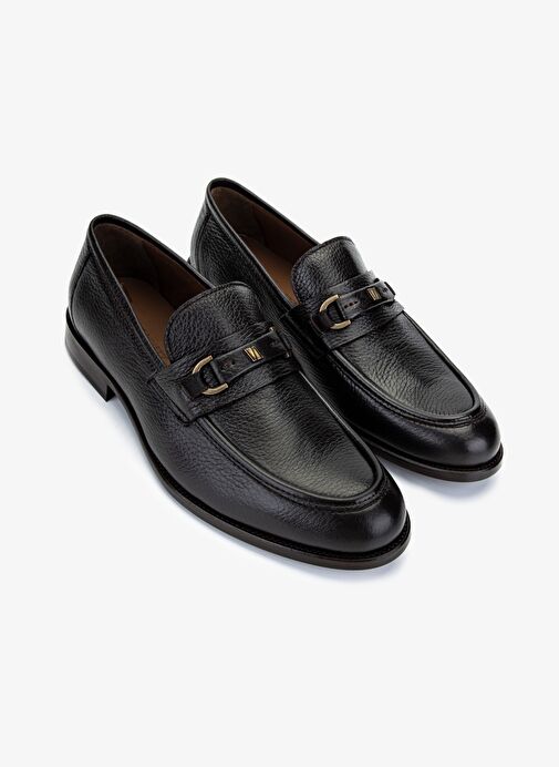 Valmenti Erkek Hakiki Deri Kahverengi Loafer Ayakkabı - Görsel 3