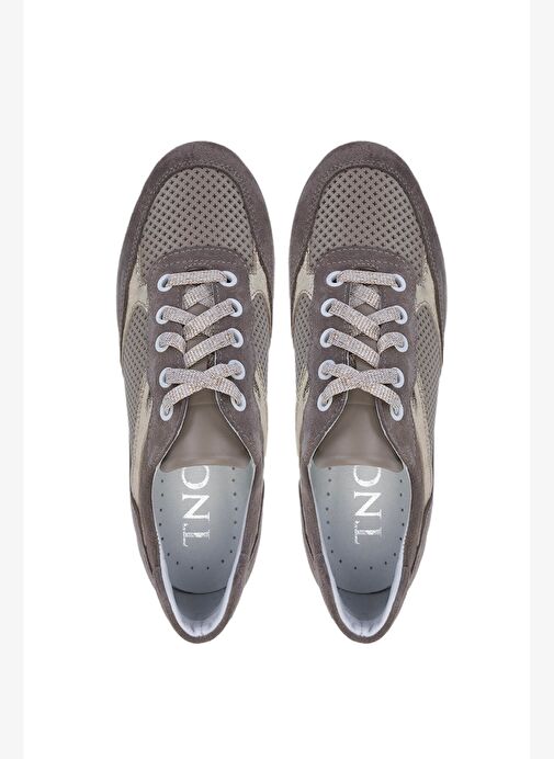 Tamer Tanca Kadın Hakiki Deri Taş Süet Sneakers & Spor Ayakkabı - Görsel 6