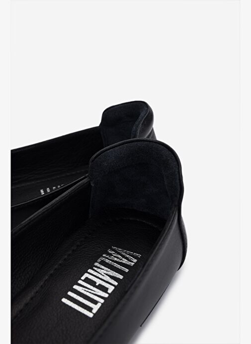 Valmenti Kadın . Siyah Deri Casual Ayakkabı - Görsel 5