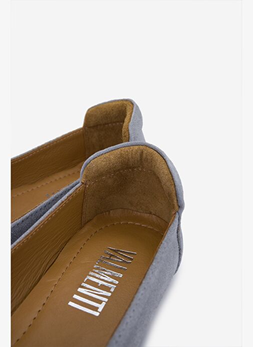 Valmenti Kadın Taş Süet Babet Ayakkabı - Görsel 5