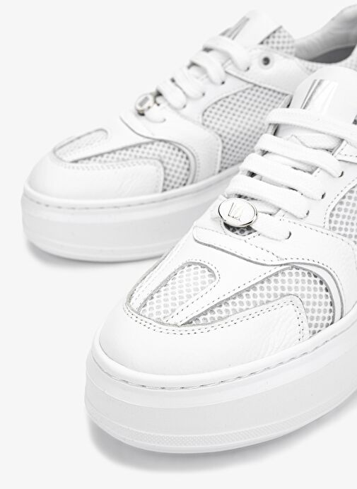 Valmenti Kadın Beyaz Sneakers & Spor Ayakkabı - Görsel 4