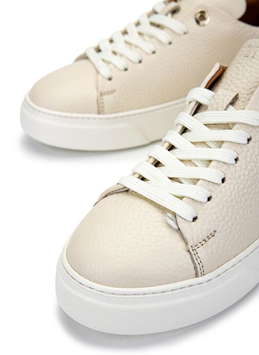 Tamer Tanca Kadın Hakiki Deri Bej Sneakers & Spor Ayakkabı - Görsel 5