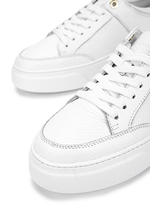 Tamer Tanca Kadın Hakiki Deri Beyaz Sneakers & Spor Ayakkabı - Görsel 5
