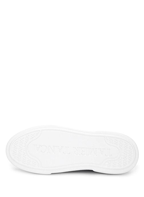 Tamer Tanca Kadın Hakiki Deri Beyaz Sneakers & Spor Ayakkabı - Görsel 4