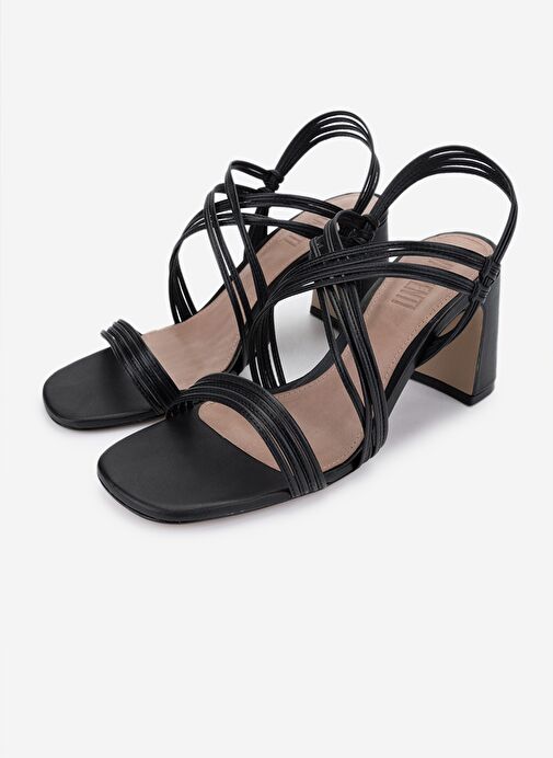 Valmenti Kadın Hakiki Deri Topuklu Ayakkabı - Görsel 6