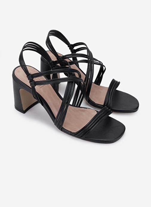 Valmenti Kadın Hakiki Deri Topuklu Ayakkabı - Görsel 3