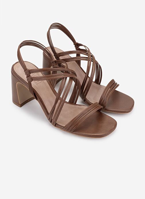 Valmenti Kadın Hakiki Deri Topuklu Ayakkabı - Görsel 3