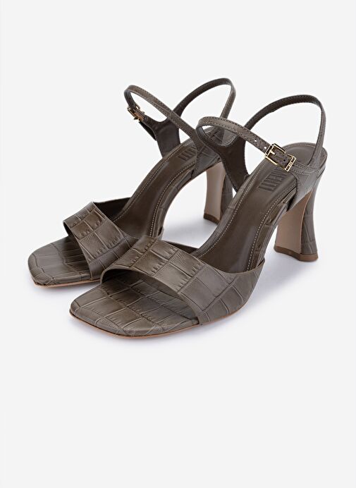 Valmenti Kadın Hakiki Deri Topuklu Ayakkabı - Görsel 6