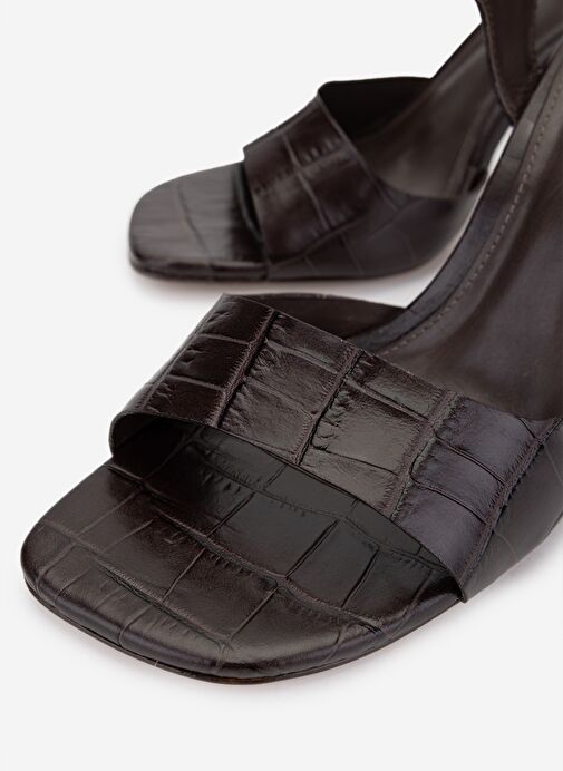 Valmenti Kadın Hakiki Deri Topuklu Ayakkabı - Görsel 4