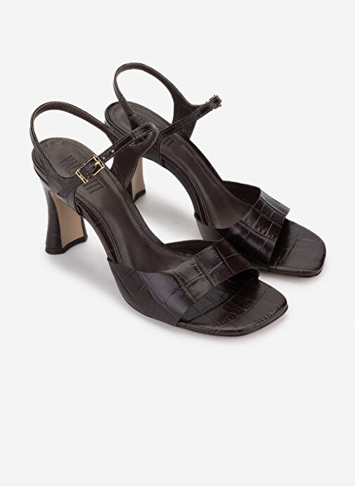 Valmenti Kadın Hakiki Deri Topuklu Ayakkabı - Görsel 3