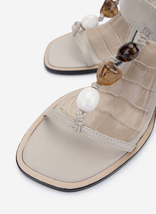 Valmenti Kadın Hakiki Deri Topuklu Ayakkabı - Görsel 4