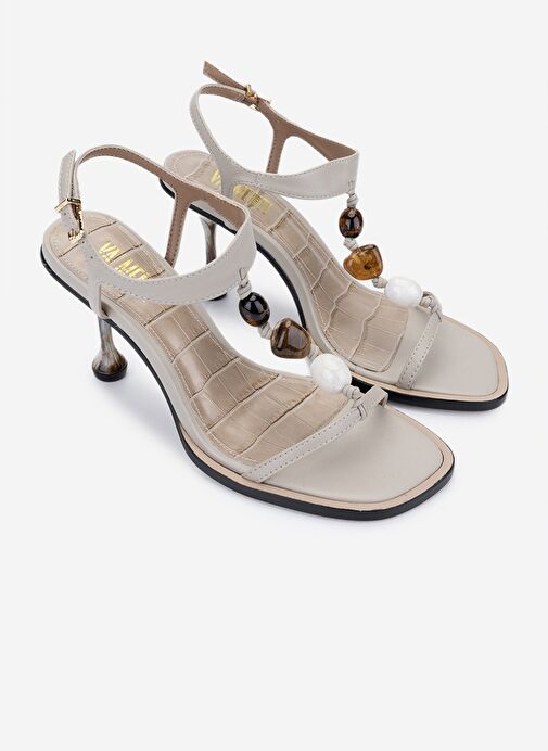 Valmenti Kadın Hakiki Deri Topuklu Ayakkabı - Görsel 3