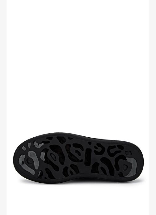 Tamer Tanca Erkek Hakiki Deri Siyah Açma Casual Ayakkabı - Görsel 4