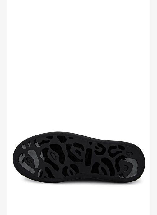 Tamer Tanca Erkek Hakiki Deri Siyah Açma Loafer Ayakkabı - Görsel 4