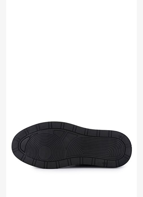 Tamer Tanca Erkek Siyah Deri Sneakers & Spor Ayakkabı - Görsel 6