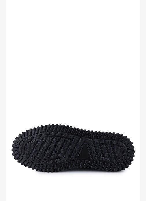 Tamer Tanca Erkek Siyah Deri Sneakers & Spor Ayakkabı - Görsel 5