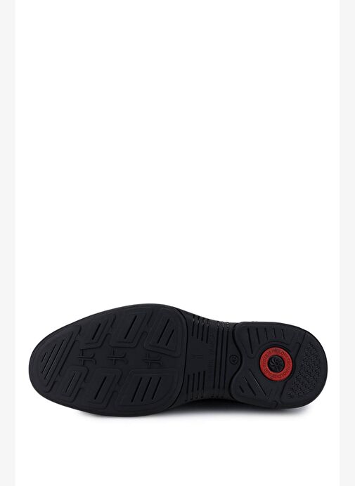 Tamer Tanca Erkek Hakiki Deri Siyah Klasik Ayakkabı - Görsel 5