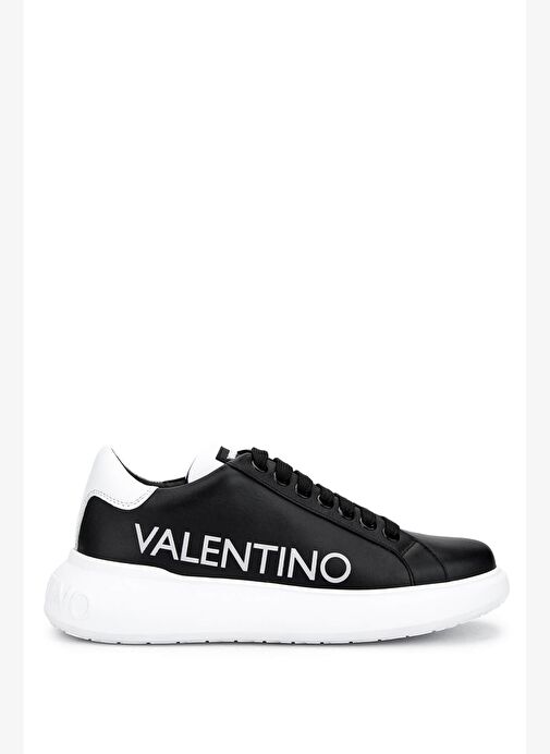 Mario Valentino Unisex Hakiki Deri Siyah Sneakers & Spor Ayakkabı - Görsel 2