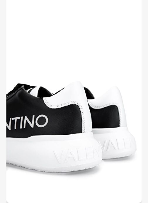 Mario Valentino Unisex Hakiki Deri Siyah Sneakers & Spor Ayakkabı - Görsel 6