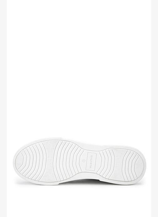 Mario Valentino Erkek Hakiki Deri Beyaz/Buz Beyaz Sneakers & Spor Ayakkabı - Görsel 4